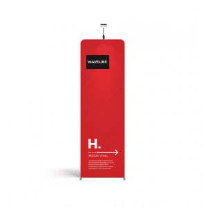 WaveLine Media Tension-Fabric Backdrop Exhibition Stand