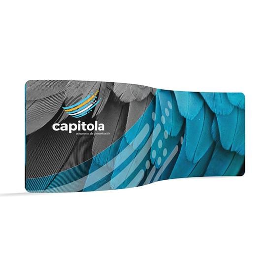 WaveLine Tension-Fabric Display