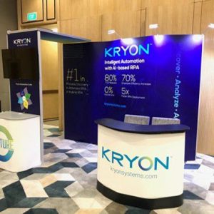 ISOframe Wave Exhibition Stand by Mark Bric Displays
