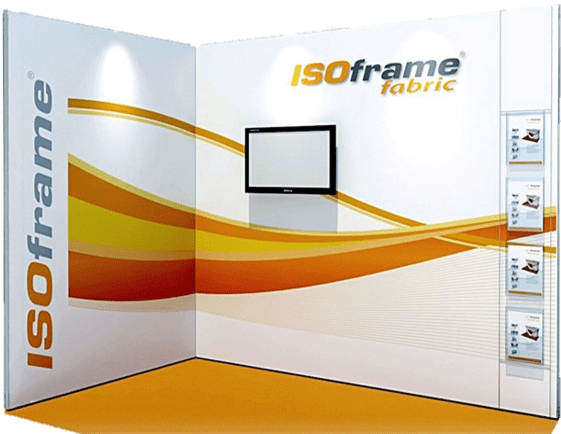 Tension-Fabric Exhibition Stand: WaveLine Media Kit