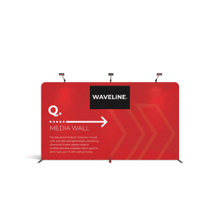 Waveline Tension-Fabric Backdrop
