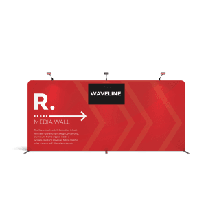 WaveLine Fabric Backdrop R: 5mW x 2.3mH